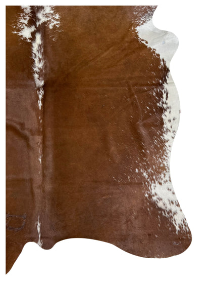 Artisan Claire 5558 Brown  Hair on Hide Cowhide Shape Rug