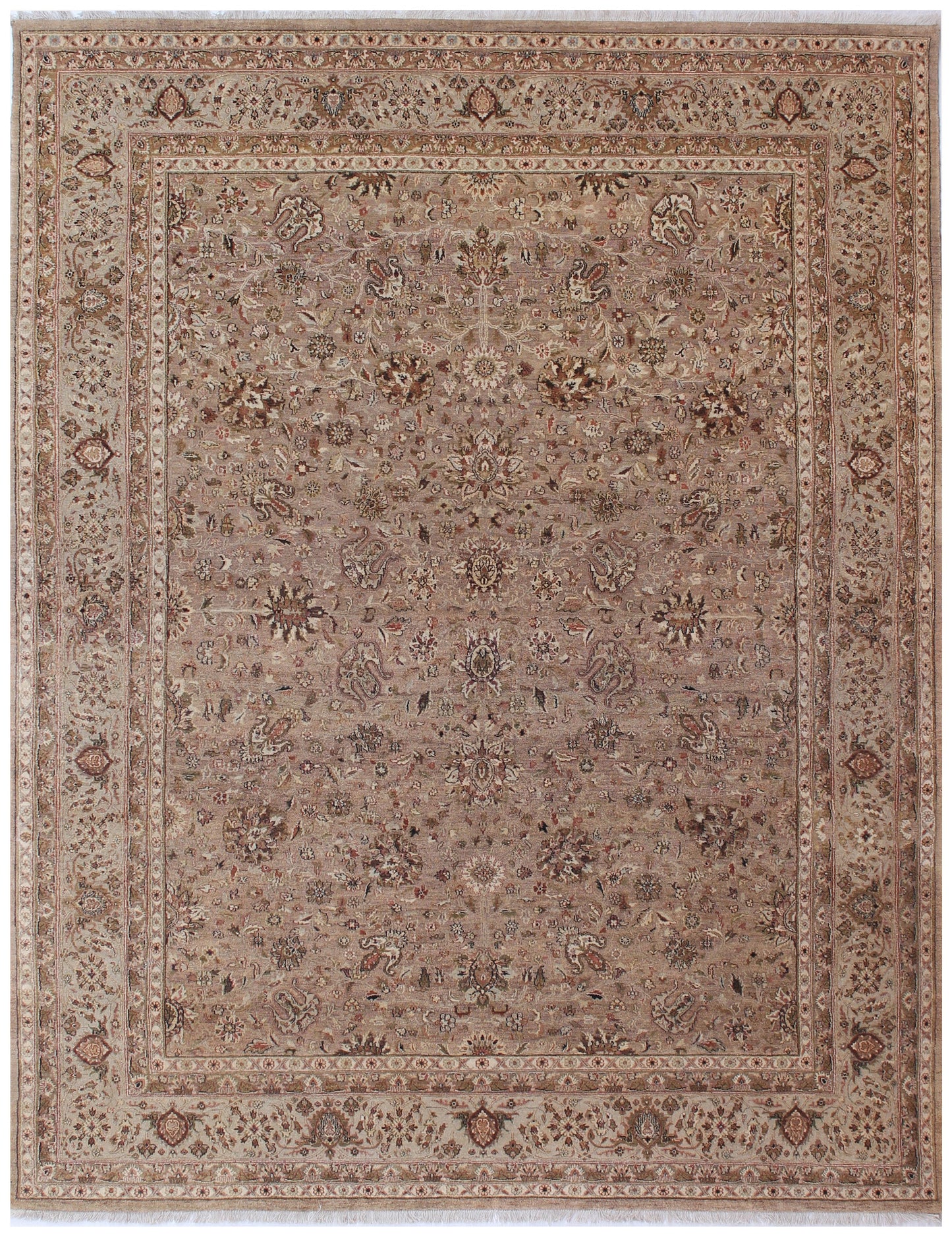 Anjani Carpets Hazi Zalili 1038 Choclate Caramel Persian Hand Knotted Rugs