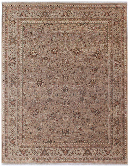 Anjani Carpets Hazi Zalili 1038 Choclate Caramel Persian Hand Knotted Rugs