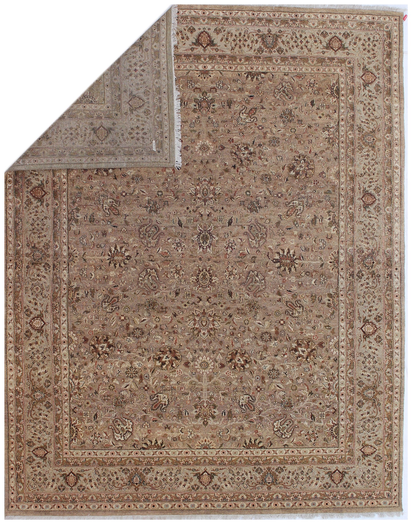 Anjani Carpets Hazi Zalili 1038 Choclate Caramel Persian Hand Knotted Rugs