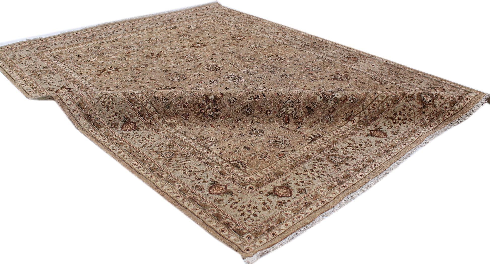 Anjani Carpets Hazi Zalili 1038 Choclate Caramel Persian Hand Knotted Rugs