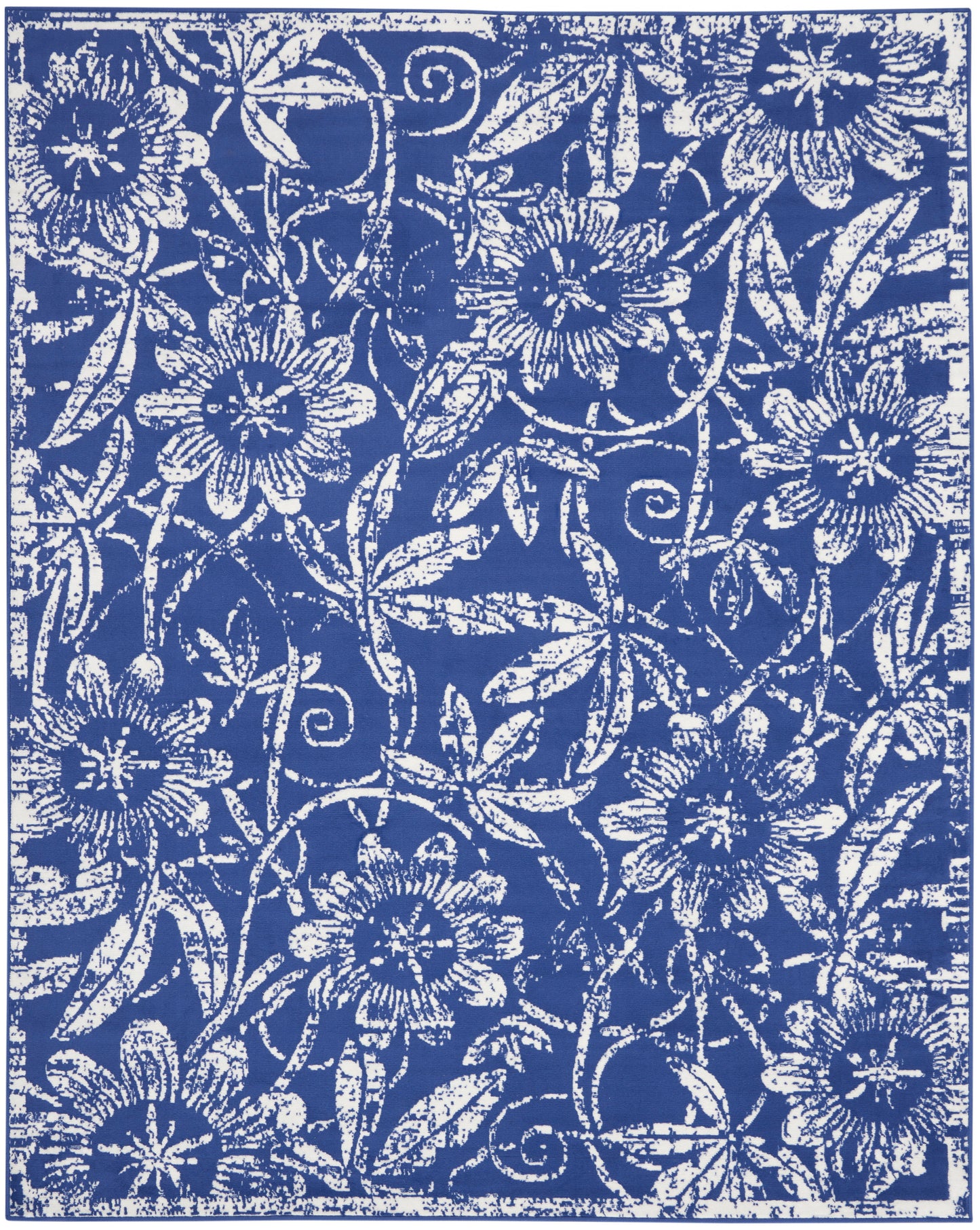 Nourison Home Whimsicle WHS05 Navy Contemporary Power-loomed Rug