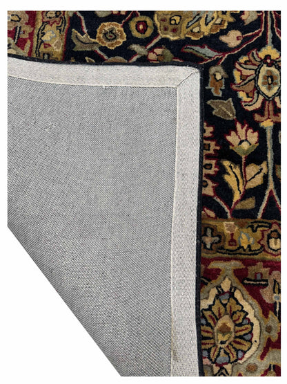 Artisan Zorina  Black Red Traditional Tufted Rug