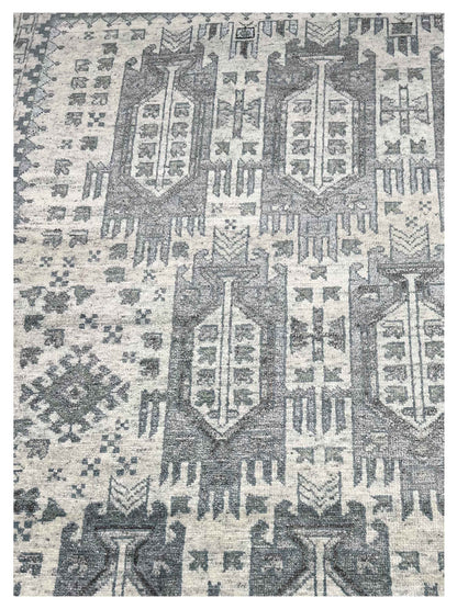 Artisan Nova Ivory Lt.Blue Transitional Knotted Rugs