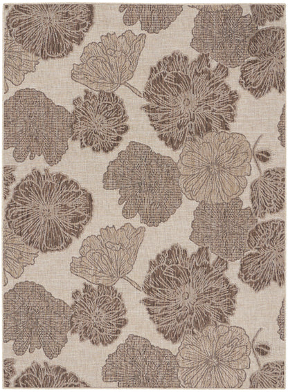 Nourison Home Garden Oasis GOA04 Natural Contemporary Power-loomed Rug
