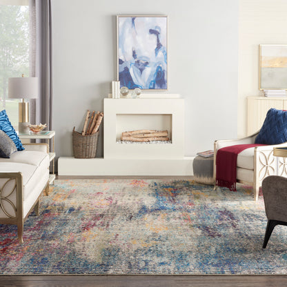 Nourison Home Celestial  Multicolor  Contemporary