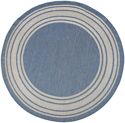 Nourison Home Horizon Indoor/Outdoor HOZ03 Denim Contemporary Power-loomed Rug