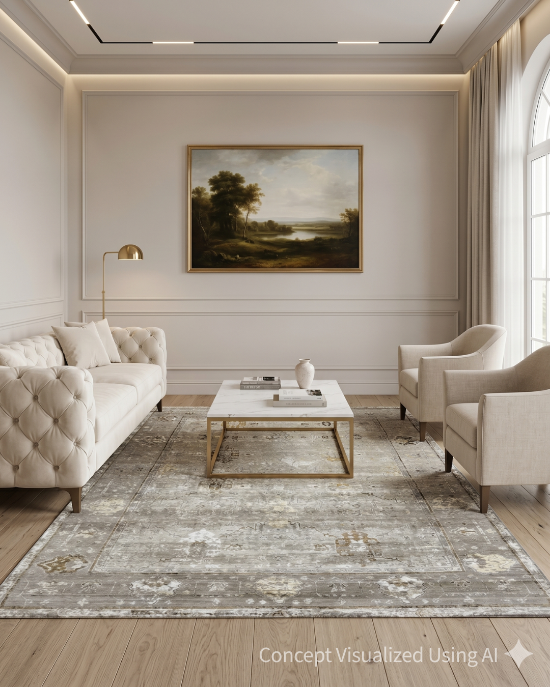 Artisan Nova Multi Transitional Rug for Livingroom