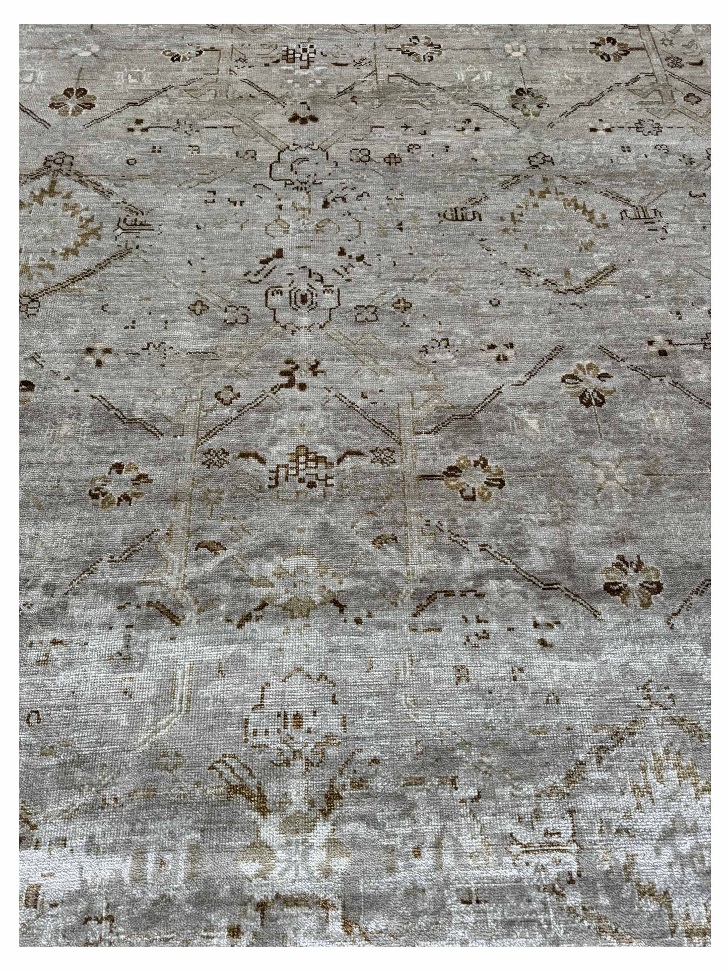 Artisan Nova Beige Transitional Knotted Rug - Rugs - Artisan - Atlanta Designer Rugs