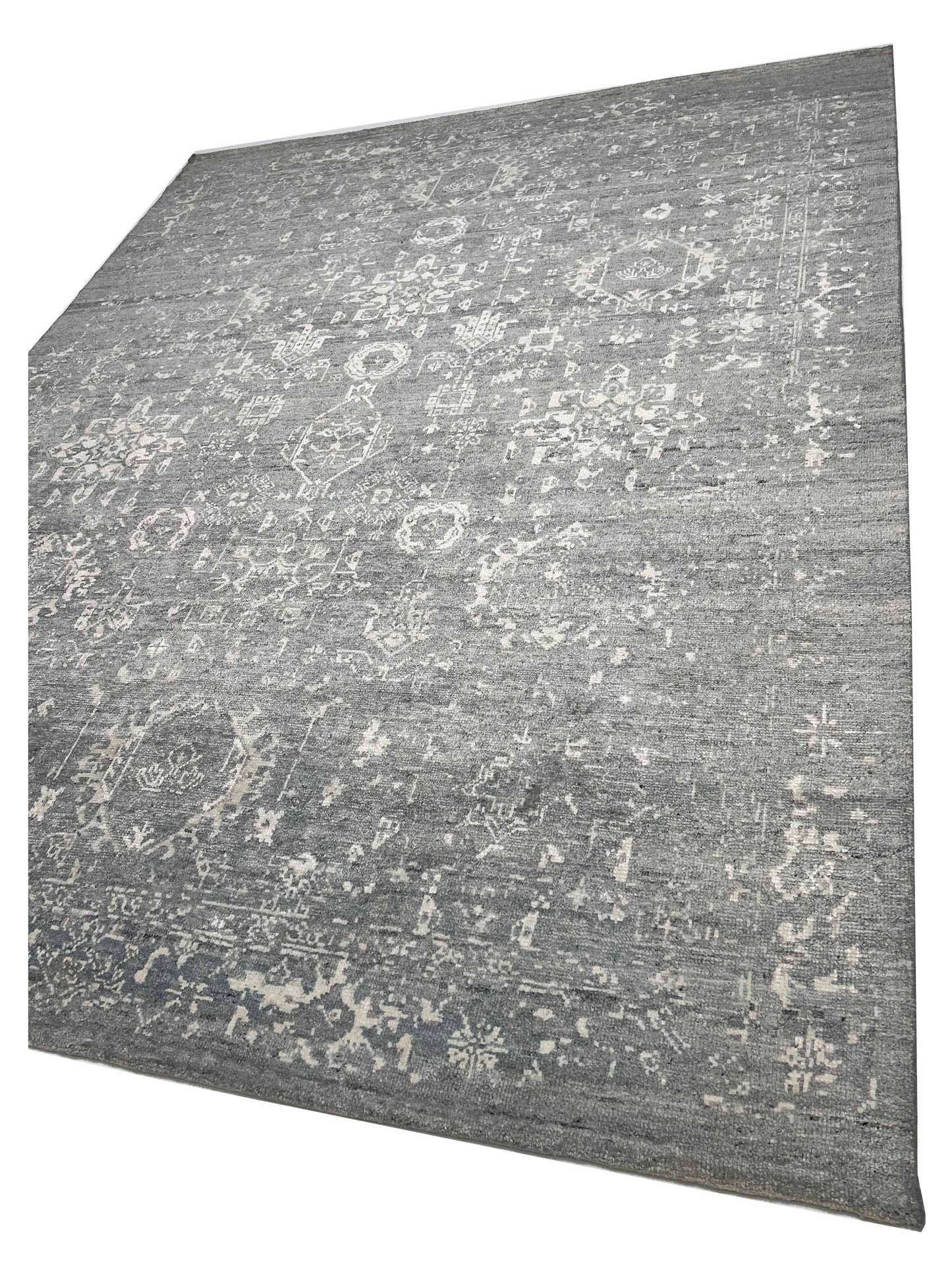 Artisan Nova Ivory Silver Transitional Knotted Rugs