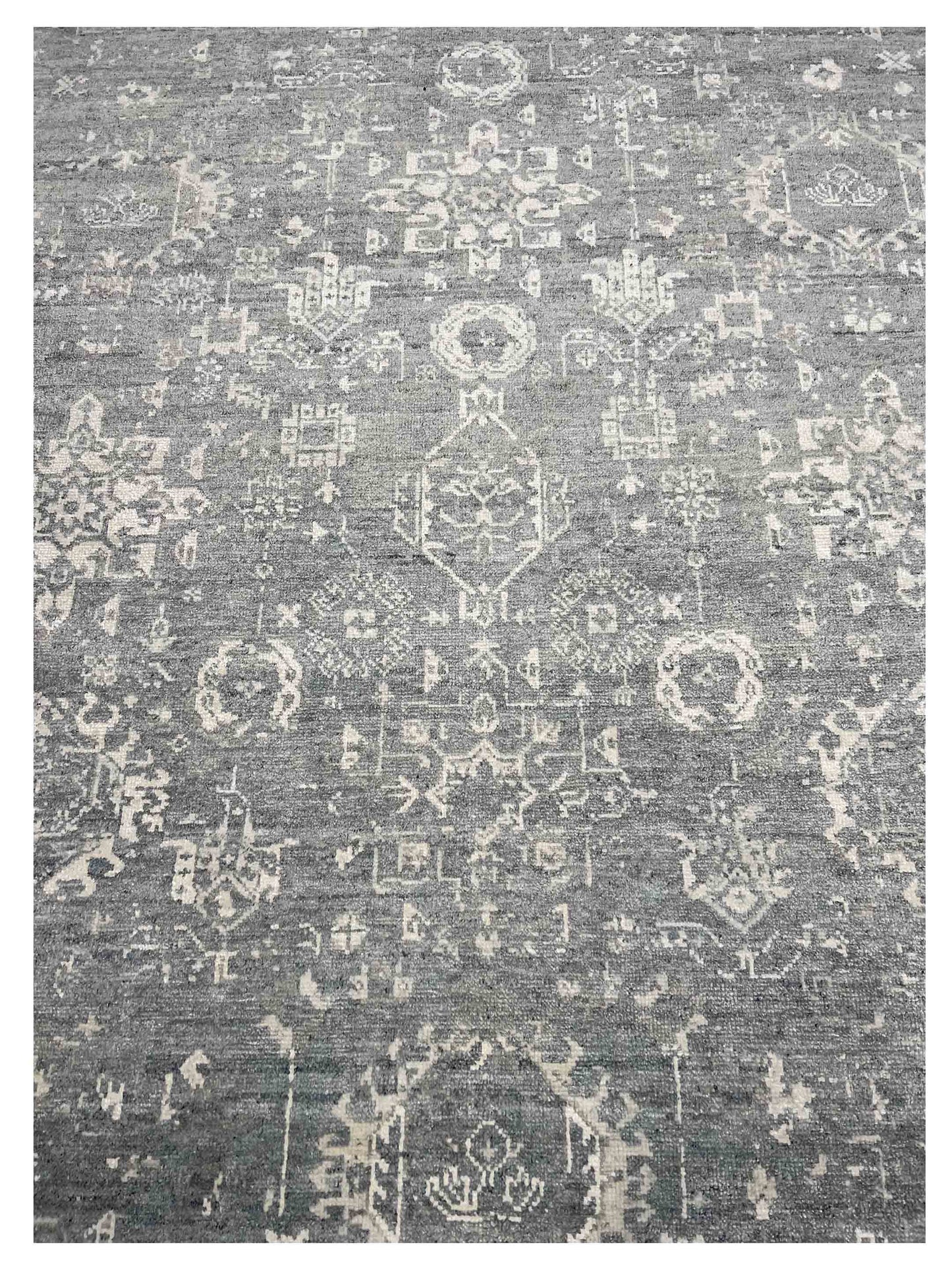 Artisan Nova Ivory Silver Transitional Knotted Rugs