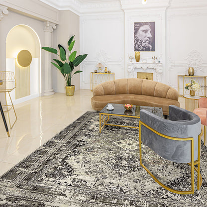 Artisan Nova Ivory Charcoal Transitional Knotted Rugs