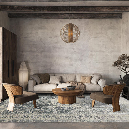 Artisan Nova Ivory Blue Transitional Knotted Rugs