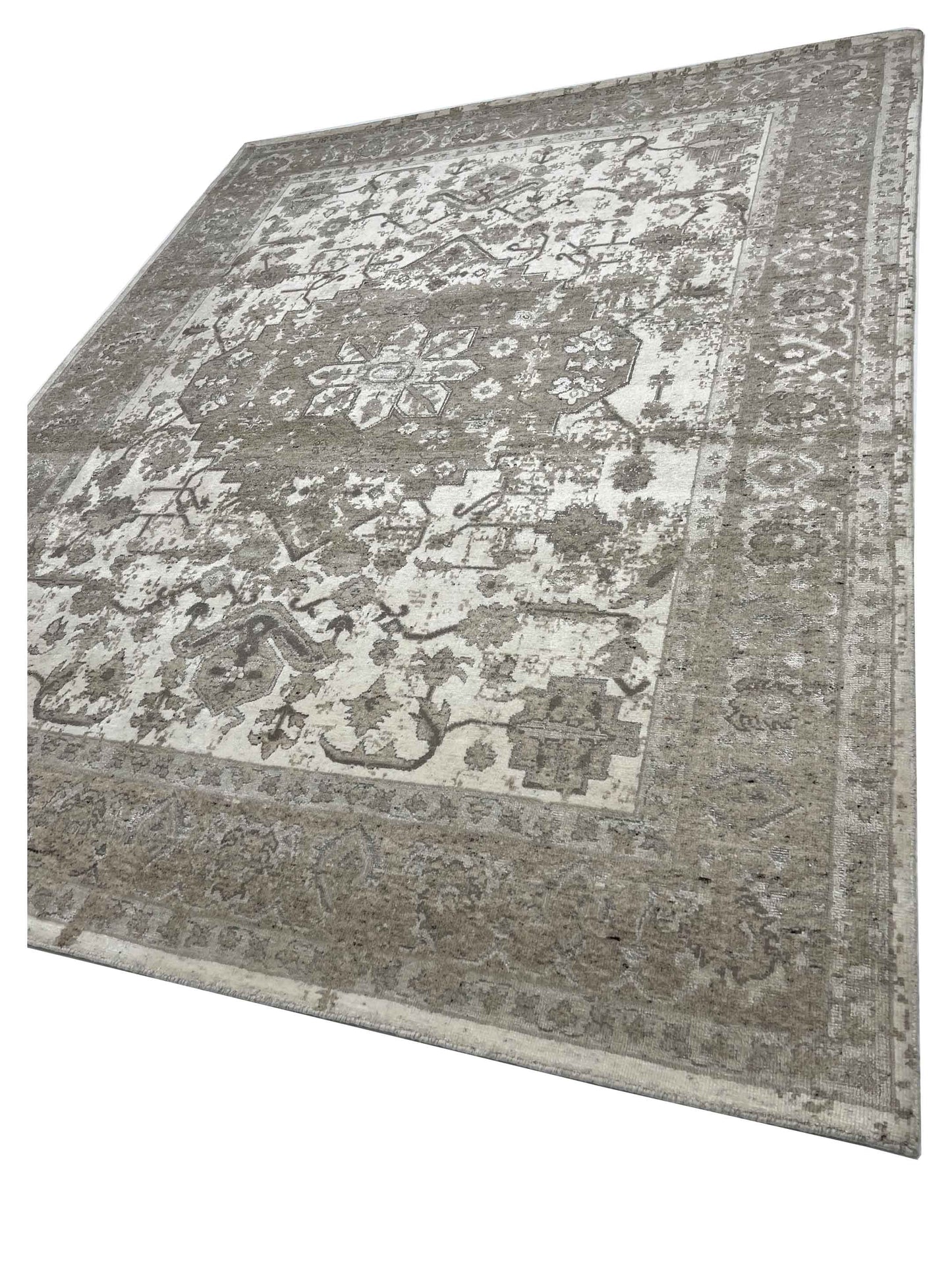 Artisan Nova Beige Transitional Knotted Rugs