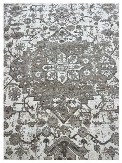 Artisan Nova Beige Transitional Knotted Rugs