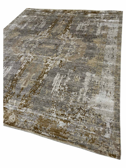 Artisan Nova Beige Gold Transitional Knotted Rugs