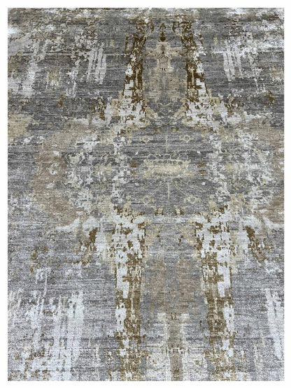 Artisan Nova Beige Gold Transitional Knotted Rugs
