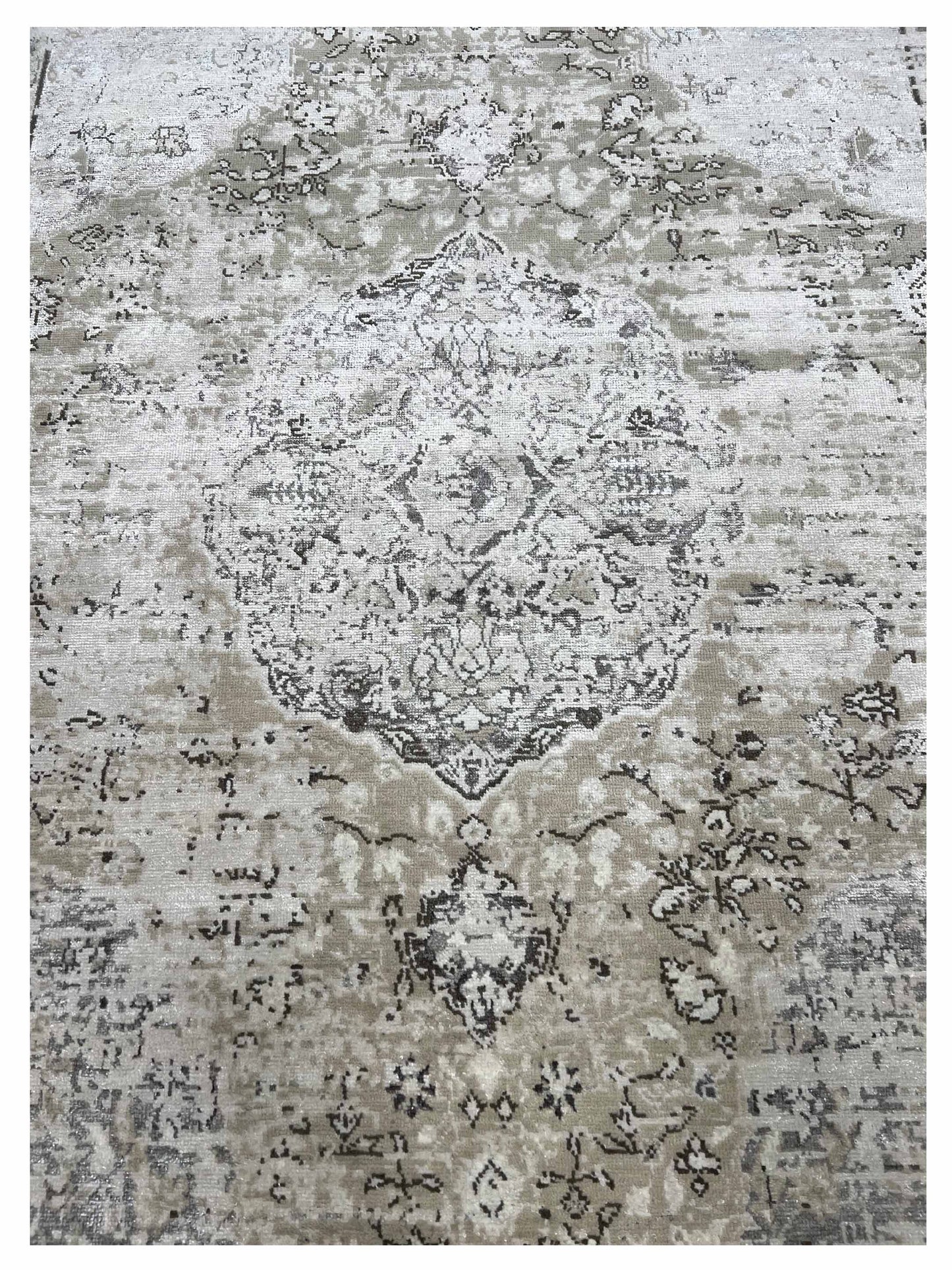Artisan Nova Beige Brown Transitional Knotted Rugs