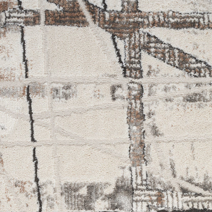 Nourison Home Desire  Grey Silver  Contemporary