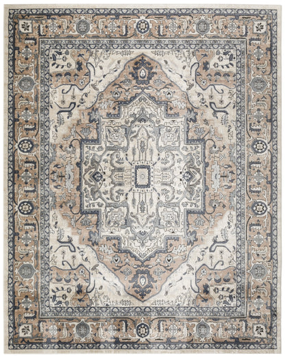 Nourison Home Quarry  Ivory Taupe  Traditional