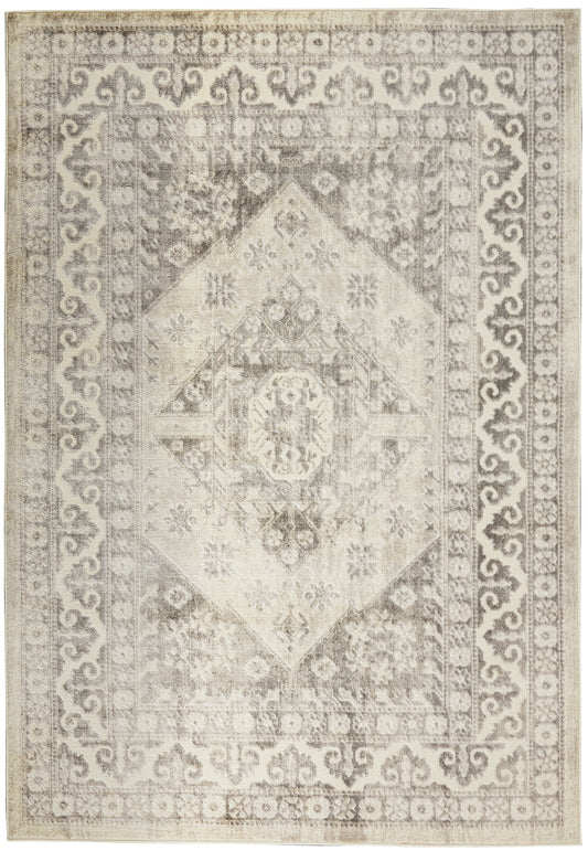 Nourison Home Cyrus  Ivory  Traditional