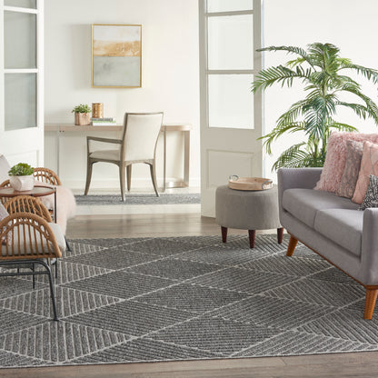 Nourison Home Cozumel  Dark Grey  Contemporary