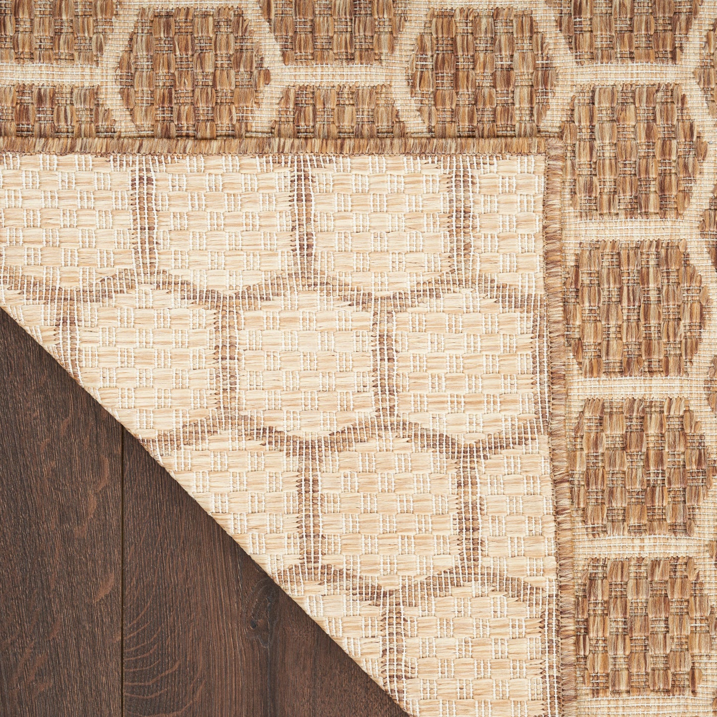 Nourison Home Twist Reversible  Natural  Contemporary