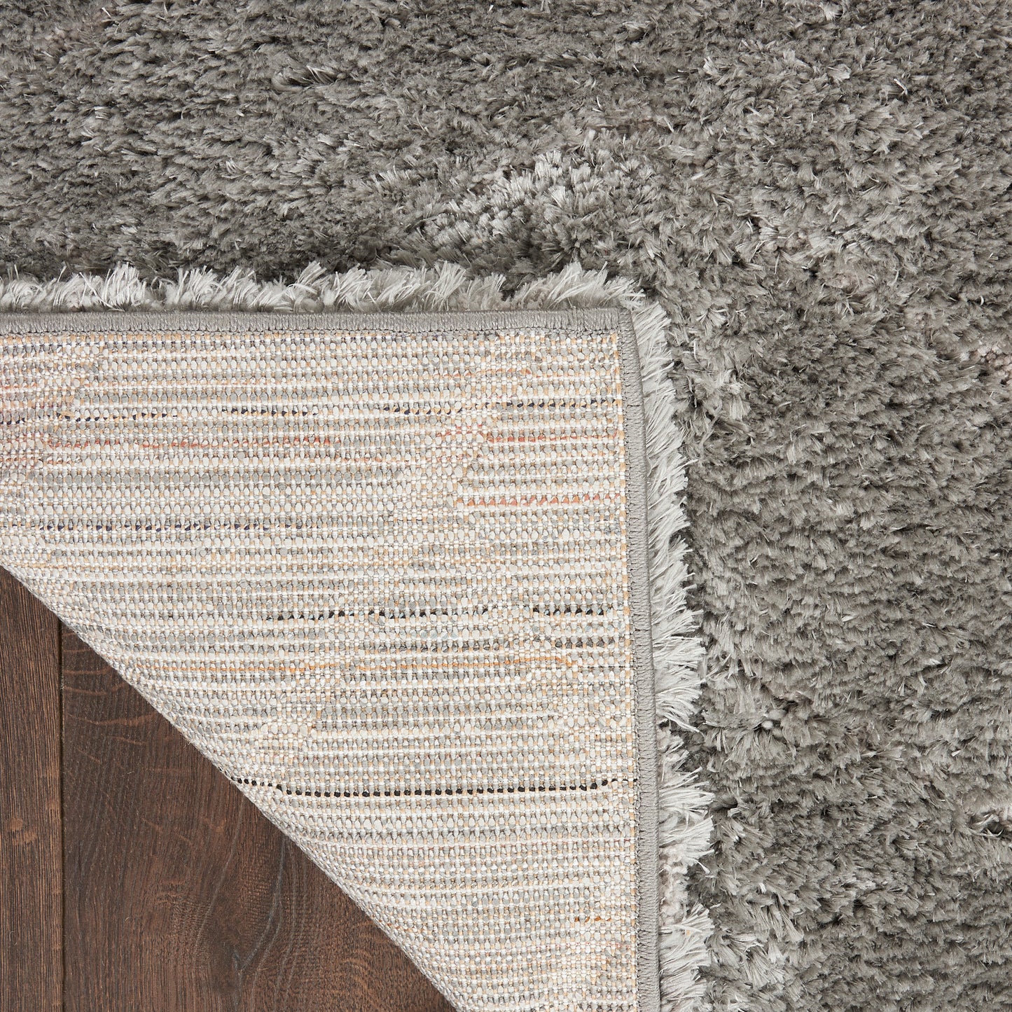 Nourison Home Dreamy Shag  Grey  Contemporary
