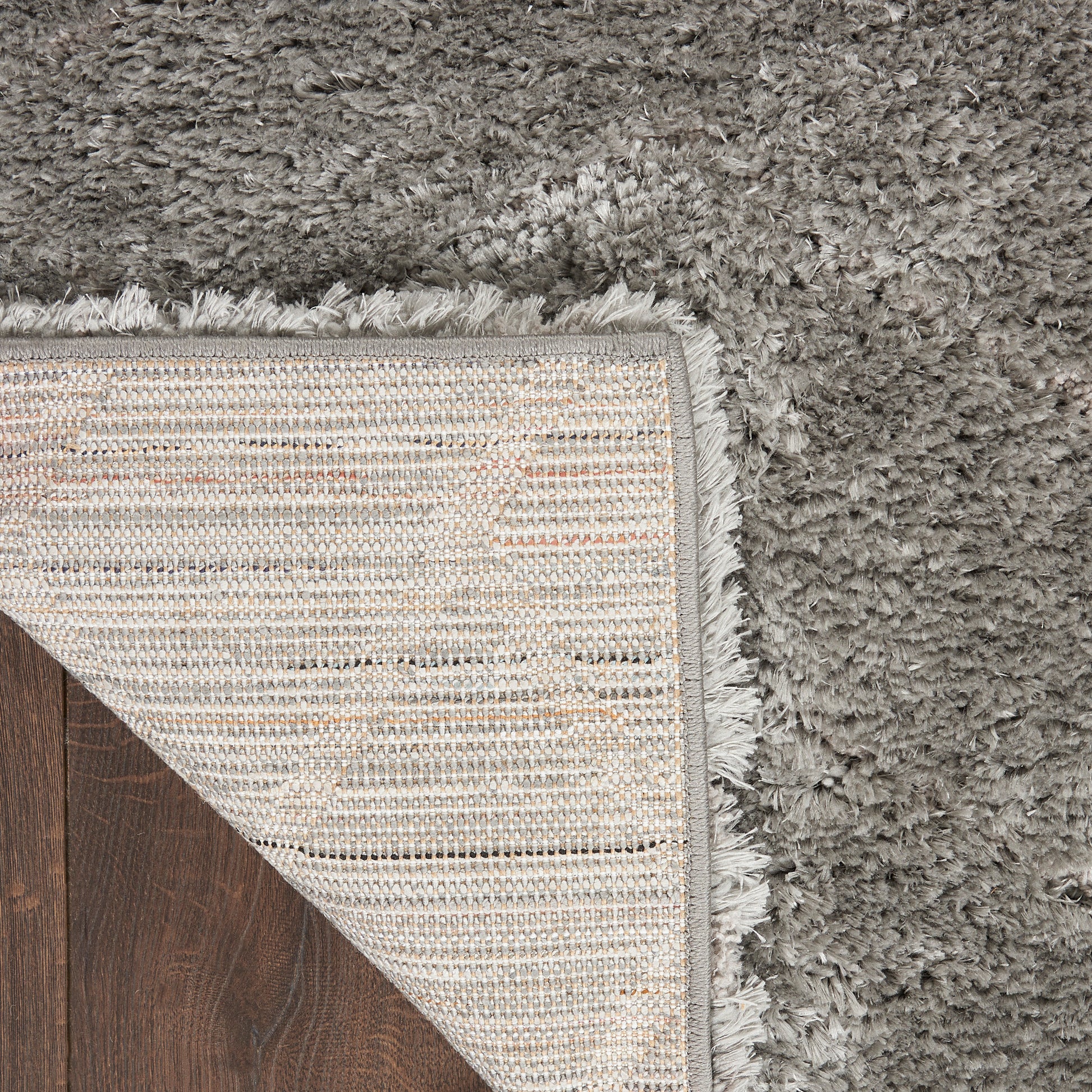 Nourison Home Dreamy Shag  Grey  Contemporary