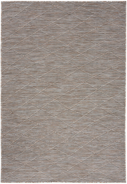 Nourison Home Washable Solutions WSL01 Grey Mocha Contemporary Power-loomed Rug