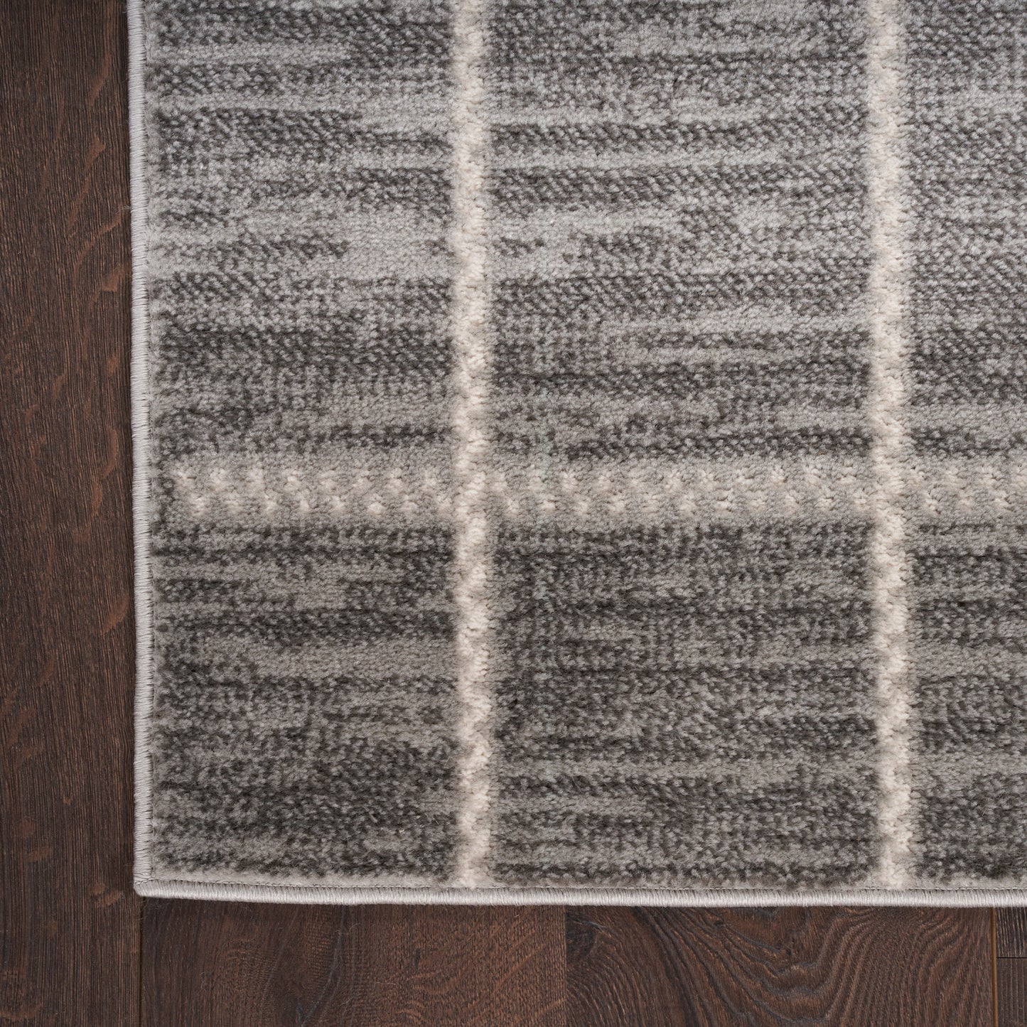 Nourison Home Serenity Home  Grey Ivory  Contemporary