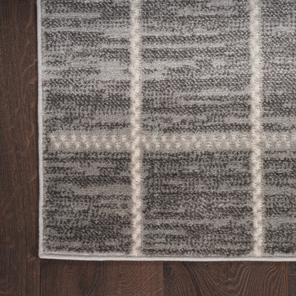 Nourison Home Serenity Home  Grey Ivory  Contemporary
