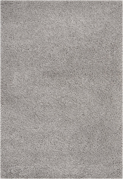 Nourison Home Malibu Shag MSG01 Silver Grey Contemporary Power-loomed Rug