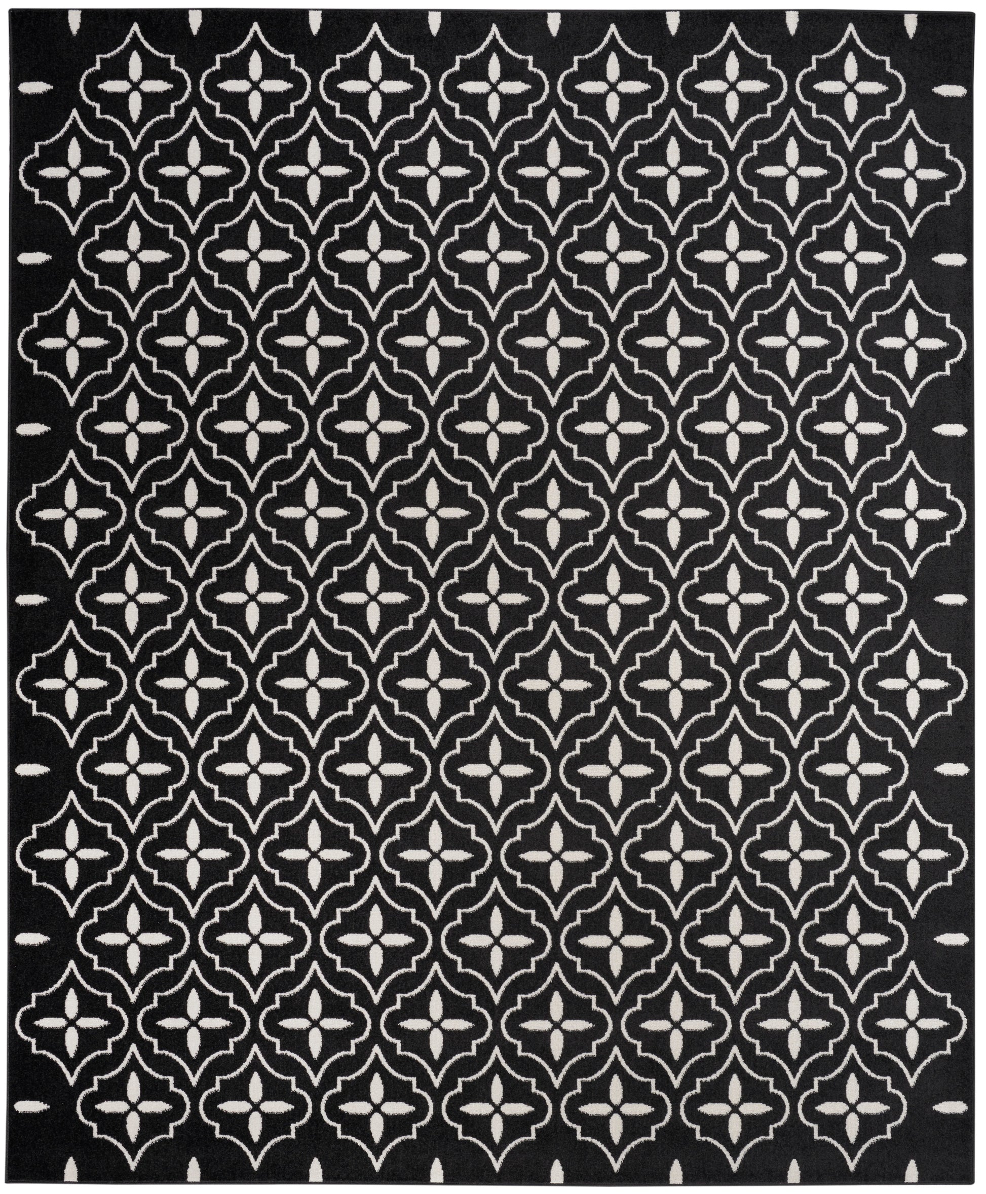 Nourison Home Nourison Essentials  Black Ivory  Contemporary
