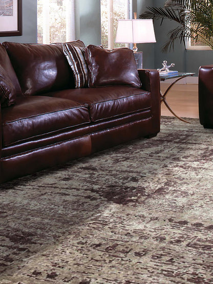 Artisan Mary Silver Lilac Contemporary Knotted Rug - Rugs - Artisan - Atlanta Designer Rugs