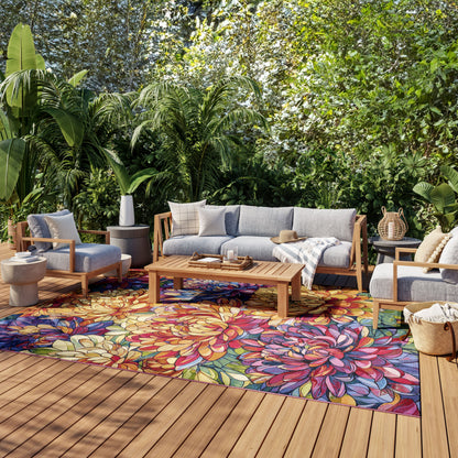Nourison Home Color Splash  Multicolor  Contemporary