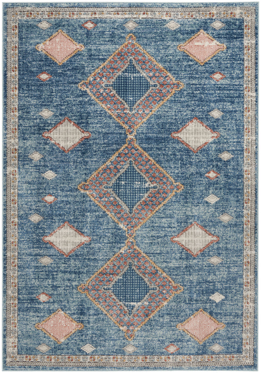 Nourison Home Quarry  Blue  Contemporary
