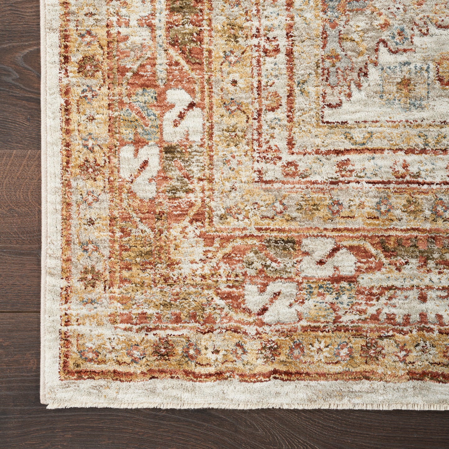 Nourison Home Sahar  Ivory Multicolor  Traditional
