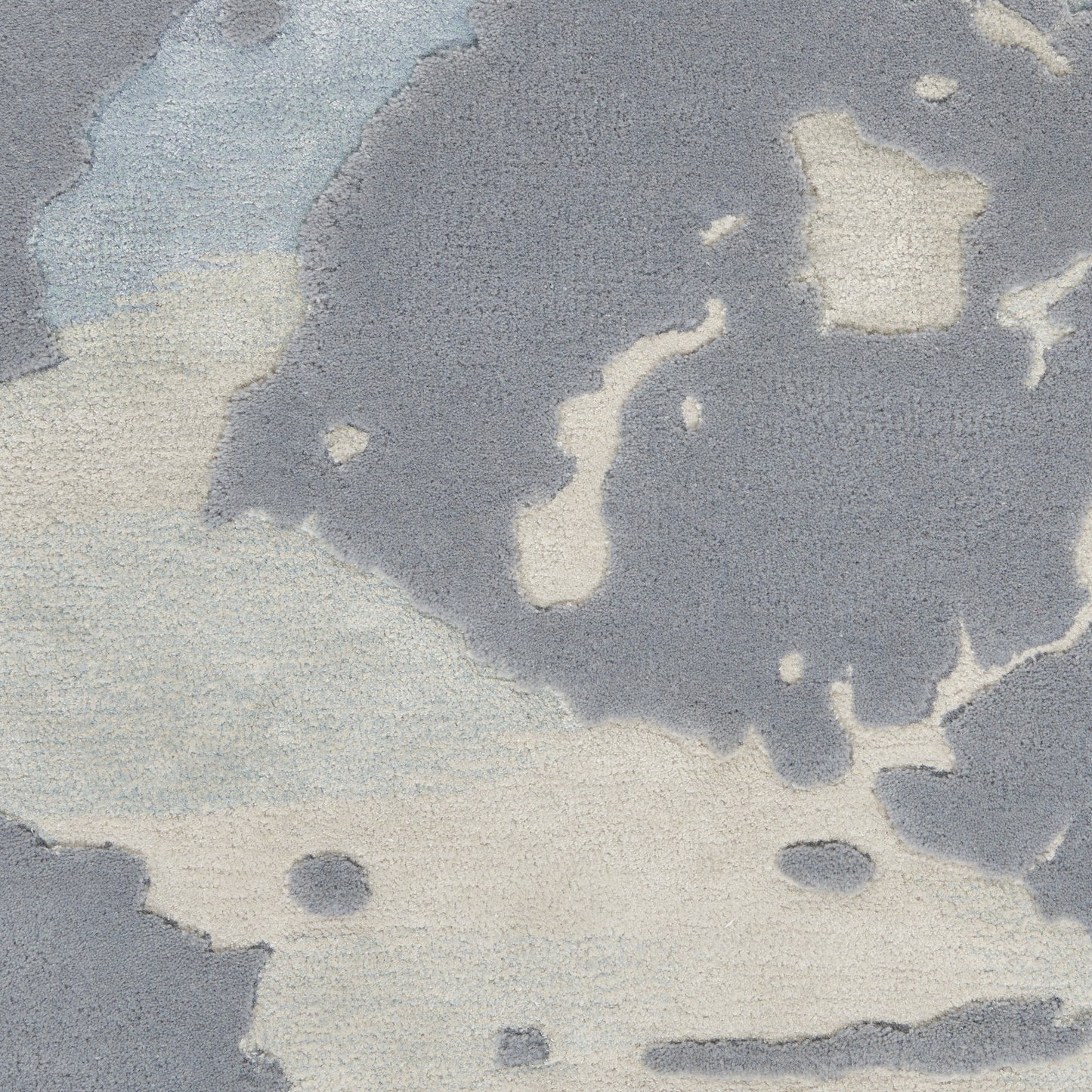 Nourison Home Prismatic  Seafoam Silver  Contemporary