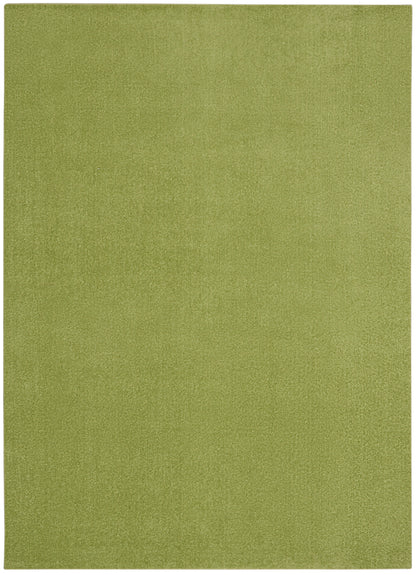 Nourison Home Nourison Essentials NRE01 Green Contemporary Power-loomed Rug