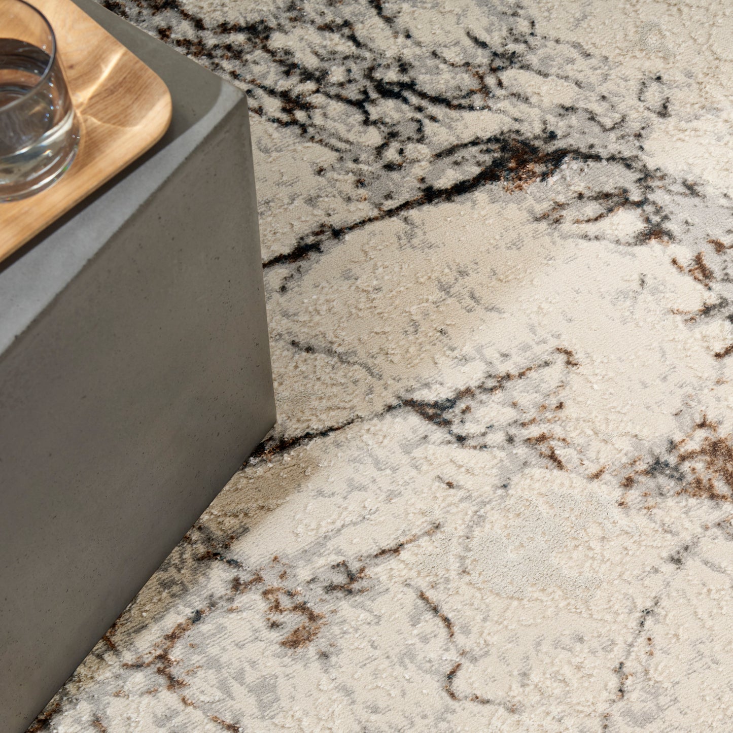 Calvin Klein CK073 Compass  Ivory Multicolor  Contemporary