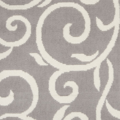Nourison Home Grafix  Grey  Contemporary