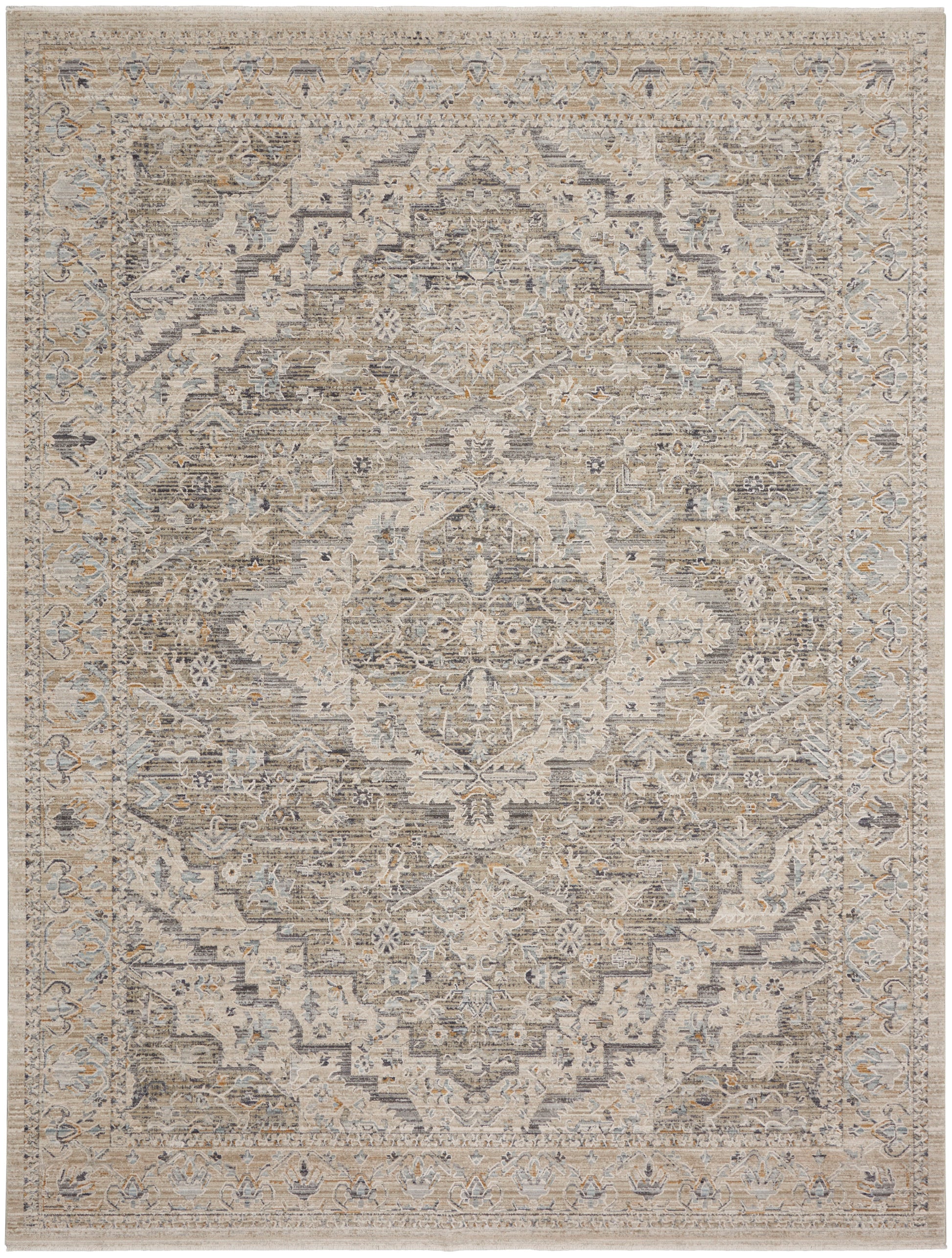 Nourison Home Lynx  Ivory Taupe  Transitional