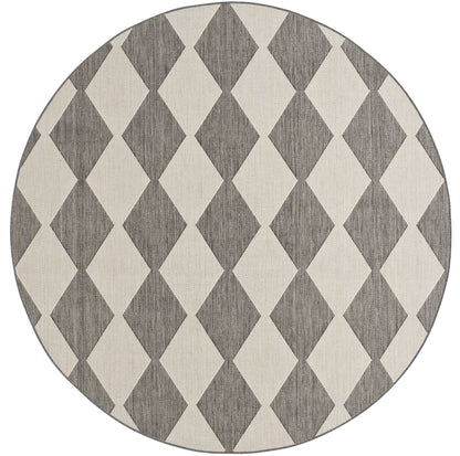 Nourison Home Positano POS04 Charcoal Contemporary Power-loomed Rug