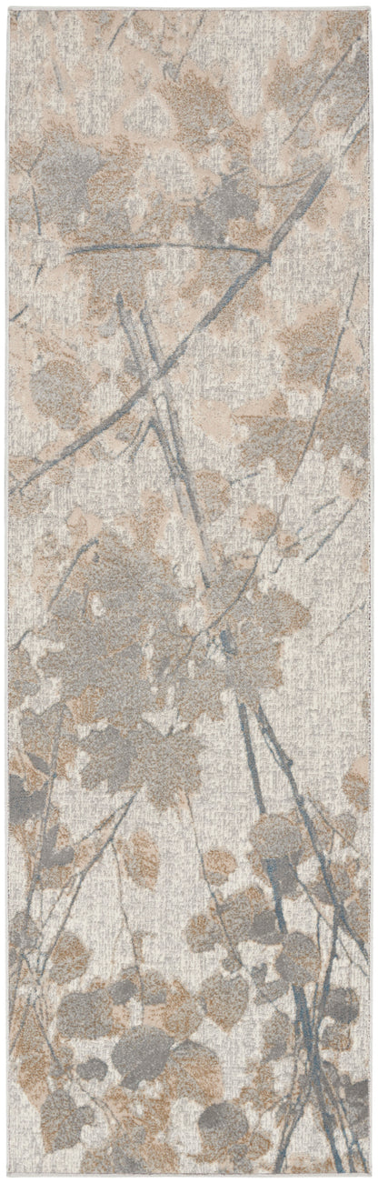 Calvin Klein CK950 Rush CK957 Grey Multicolor Contemporary Power-loomed Rug