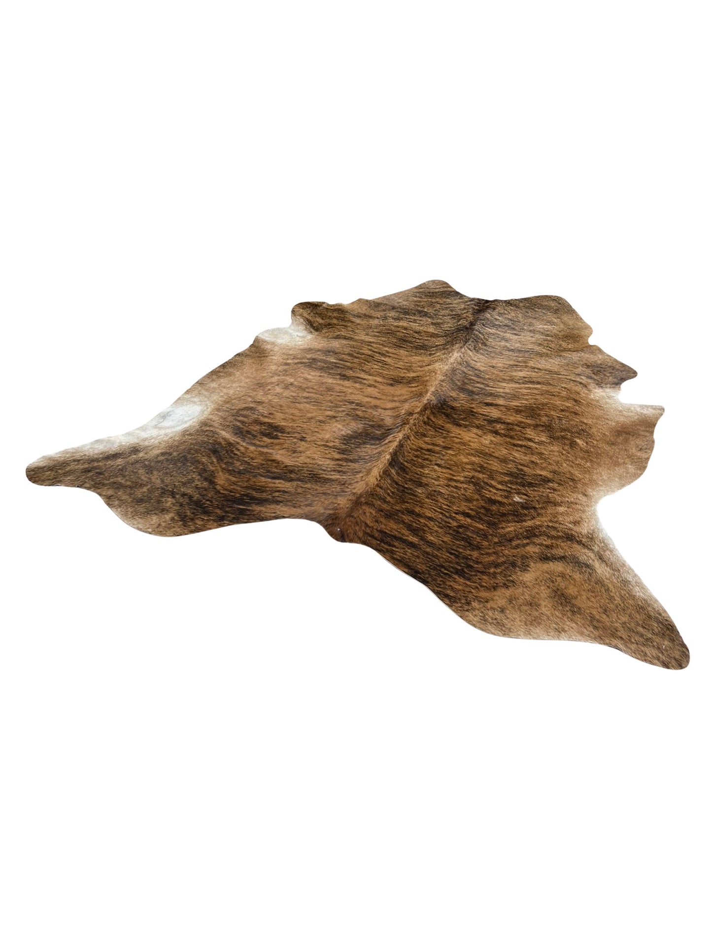 Artisan Claire 5547 Dk.Brown Charcoal Hair on Hide Cowhide Shape Rug