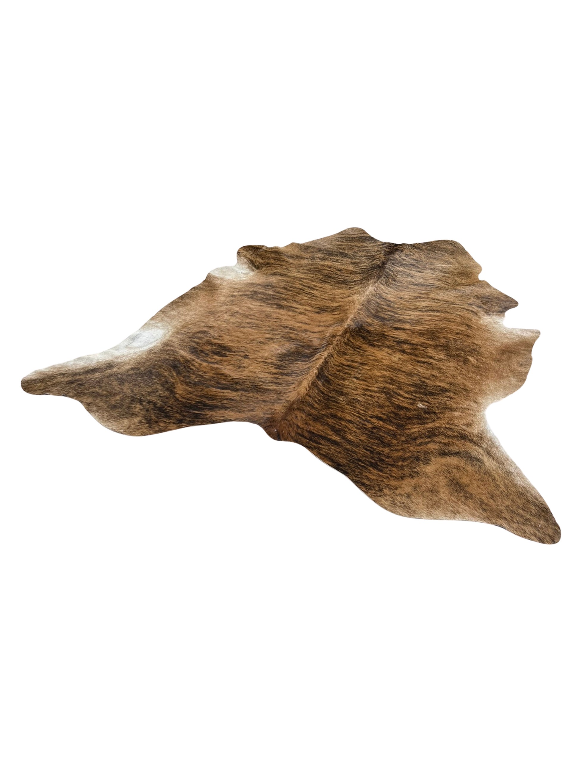 Artisan Claire 5547 Dk.Brown Charcoal Hair on Hide Cowhide Shape Rug