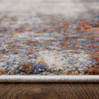 Feizy Gilmore  Blue Ivory Modern/Bohemian & Eclectic/Casual