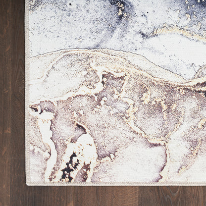 Nourison Home Daydream  Ivory Multicolor  Contemporary