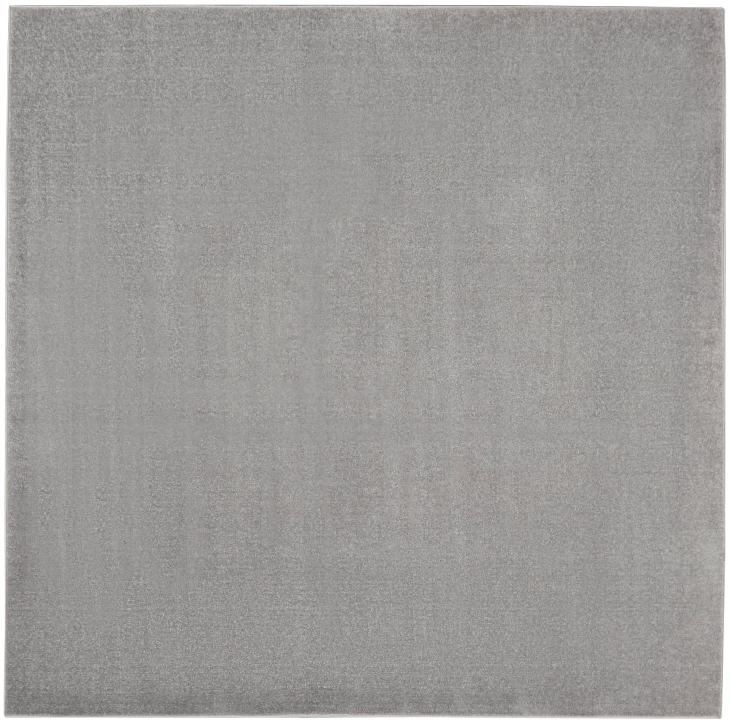 Nourison Home Nourison Essentials NRE01 Silver Grey Contemporary Power-loomed Rug